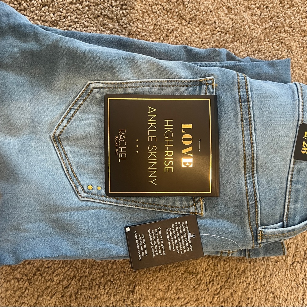 RACHEL Rachel Roy High Rise Blue Jeans